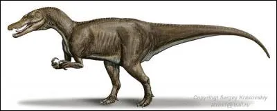 Sur quel continent a vécu le baryonyx ?