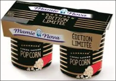 Goût pop corn - Le pop corn se fabrique avec :