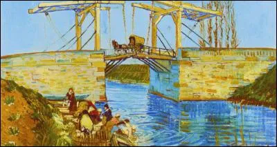 Dans quelle ville de la région Provence-Alpes-Côte d'Azur, le pont Langlois, immortalisé par Vincent van Gogh dans les années 1888, se trouve-t-il ?