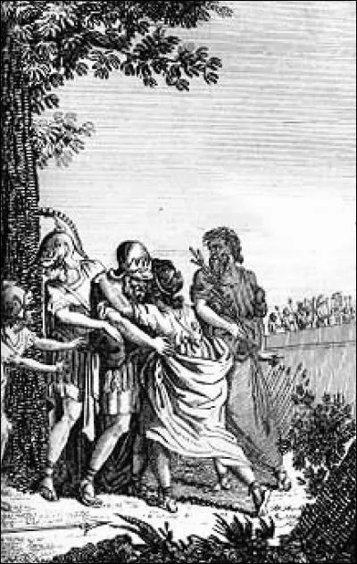 Il est précepteur puis conseiller de Télémaque qu'il pousse à partir à la recherche de son père. De qui s'agit-il ?