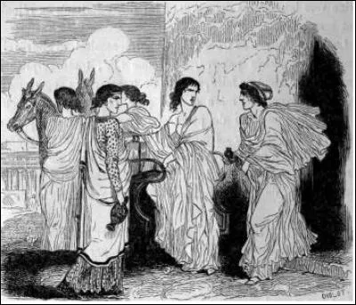 Reine des Phéaciens, elle est la mère de la précédente. De qui s'agit-il ?