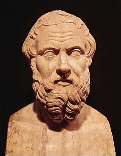 Né en - 484, il est le premier historien grec, souvent appelé "le père de l'histoire". De qui s'agit -il ?