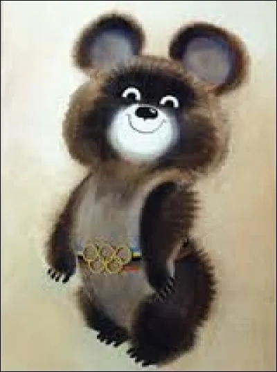 Lors de quels jeux Olympiques, l'ours était-il la mascotte ?