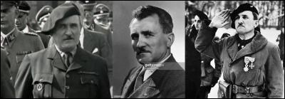 Le 1er janvier 1944 : 
Un collaborateur entre au gouvernement comme « secrétaire général au Maintien de l'ordre ». Il est partisan un établir un État national-socialiste.
Qui est cet homme ?