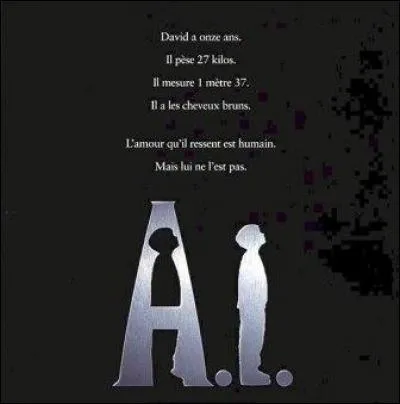 Qui a réalisé "A.I. intelligence artificielle" ?