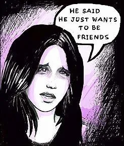 Qui est reprsente sur ce dessin ?