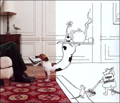 Elle casse le quotidien, ce qui est banal, ce qui est construit selon des codes, c'est le moins que l'on puisse dire !