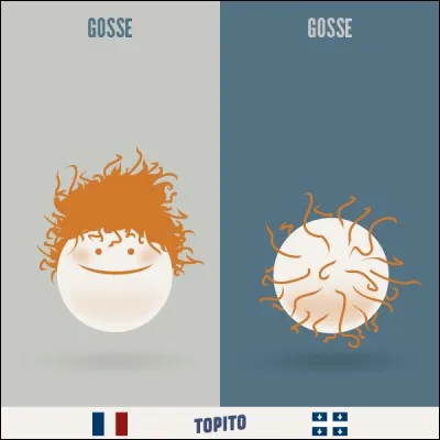 Mes gosses (fils) ou mes gosses (testicules). Choisis