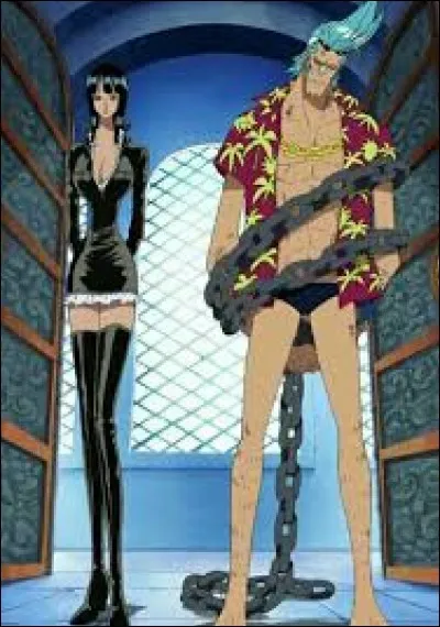 Par qui sont-ils aider pour soutenir Robin et Franky ?