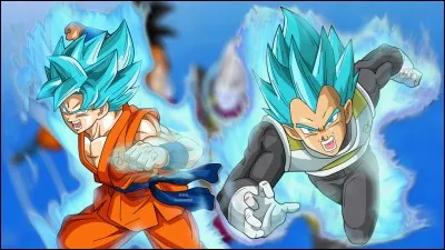 Dans le manga papier, à quel moment apparaît le Super Saiyan Blue pour la 1re fois ?