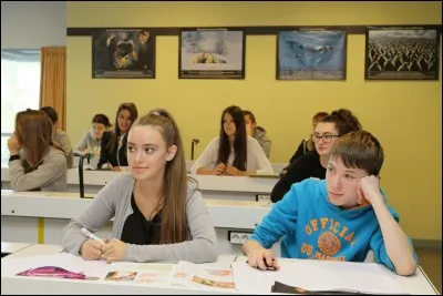 Imagine que tu es à l'école. La professeure place les élèves et tu te retrouve à côté de "lui". Comment réagis-tu ?