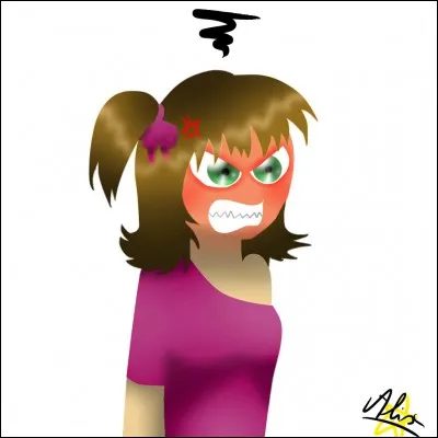 Elle s'est énervée pour rien, quelle ____ l'a piqué ?