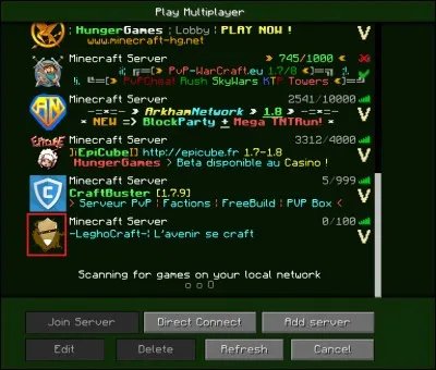 Quel est le plus grand serveur "Minecraft" ?