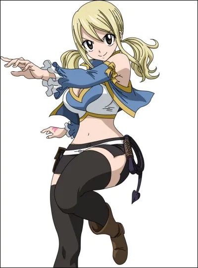 L'emblème de Fairy Tail de Lucy est...