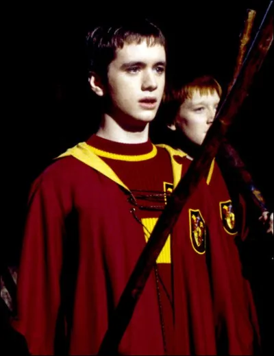 Quel est le nom du capitaine de l'équipe de quidditch de Gryffondor ?