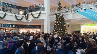 Et finalement, quand on __ la queue, on va tout reposer et on s'en va.