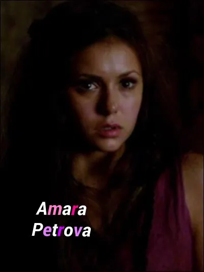 Qui joue le rôle d'Amara ?