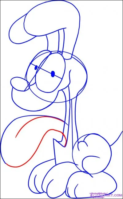 De quelle couleur est Odie ?