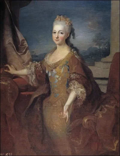 Fille du Régent, Philippe d'Orléans, j'ai épousé en 1722 l'héritier du trône espagnol. Mon époux est devenu roi sous le nom de Louis 1er en 1724 et est décédé sept mois plus tard, je suis ...