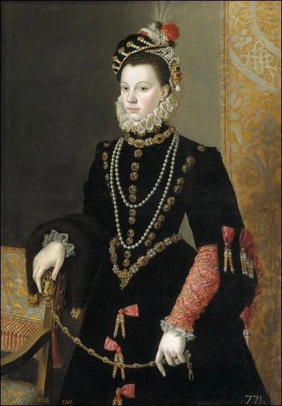 Fille d'Henri II et de Catherine de Médicis, j'ai épousé en 1559 le roi d'Espagne Philippe II en exécution du traité du Cateau Cambrésis. Pendant les festivités de mon mariage, mon père fut mortellement blessé d'un coup de lance dans l'oeil, je suis...