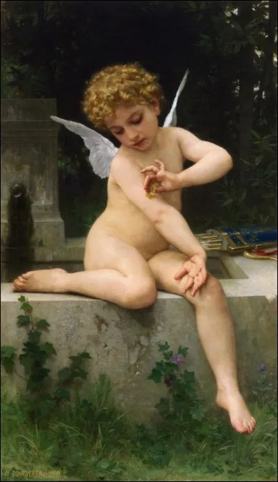 Qui a peint "Cupidon avec le papillon" ?