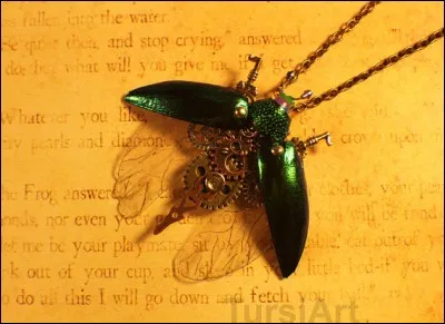 À quelle famille appartient cet insecte qui a inspiré un artiste afin d'y incorporer un mécanisme d'horlogerie ?