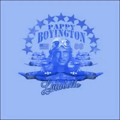 Qui joue le rôle de Papy Boyington dans "Les Têtes brûlées" ?