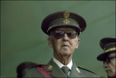 Dictateur espagnol surnommé ''le Caudillo''