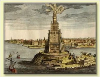 La septième merveille se trouvait sur l'île de Pharos. Le monument a été endommagé puis détruit par les tremblements de terre. Dans quelle ville se trouvait-il ?