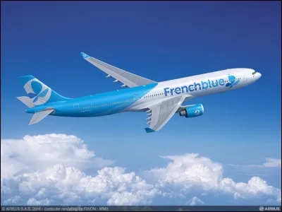 Il y a combien de classes dans la compagnie "FrenchBlue" ?