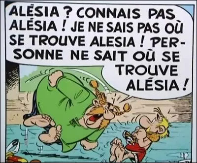 Alésia, morne plaine !
