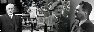 Le 06 août 1944 : 
Un des membres du régime de Vichy ose répondre à un autre membre important de ce régime, il ose dire : 
« Pendant quatre ans, vous m'avez encouragé au nom du bien de la France, et maintenant que les Américains sont aux portes de Paris, vous commencez à me dire que je vais être la tache de l'histoire de France. On aurait pu s'y prendre avant ! »
Qui est-il et à qui répond-il ?