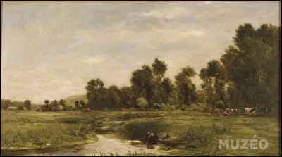 Qui a peint "La vallée de l'Arques" ?