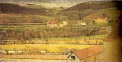 Qui a peint "La vallée de l'Yonne" ?