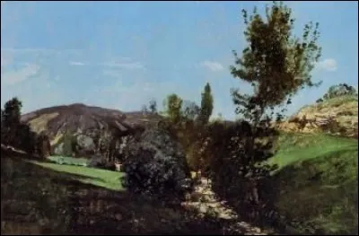 Qui a peint "Paysage de la vallée de la Durance" ?