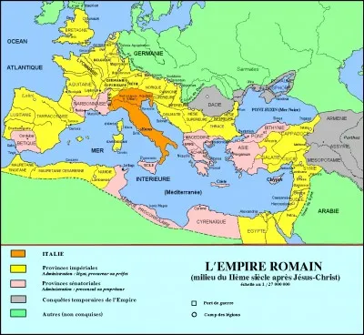 Quels sont les deux peuples conquis par Rome lors du second régime ?