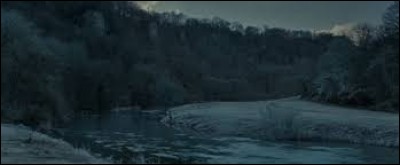 Où se trouve l'épée de Gryffondor au moment où la biche argentée guide Harry jusque dans la forêt en plein milieu de la nuit ?