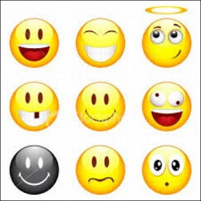 Où pouvez-vous voir le smiley ange ?