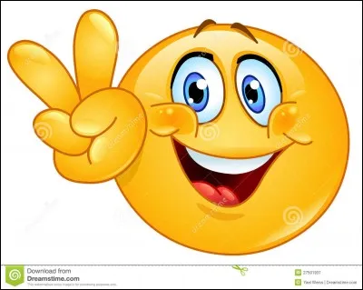 Que veut dire le signe que montre ce smiley ?