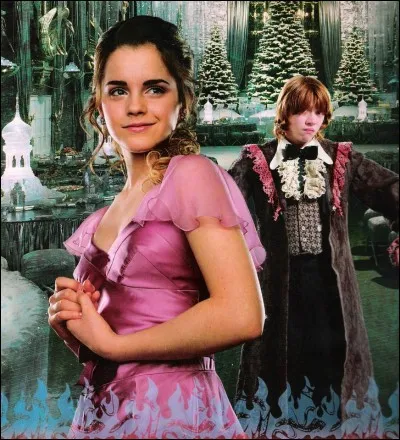 La robe d'Hermione pour le bal de Noël a requis trois mois de travail.