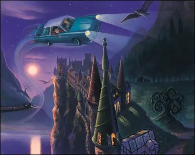 L'une des voitures volantes utilisées dans HP2 a été volée.