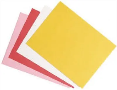 Afin d'absorber les taches d'encre que nous faisions, on nous distribuait :