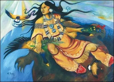 I - Les "Iroquois" ont occupé le nord de l'État de New York, le sud du lac Ontario et du fleuve Saint-Laurent .