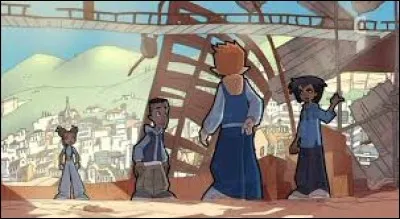 Lequel de ces personnages tient une boutique de fruits et légumes sur la vieille place à Port-Marie ?