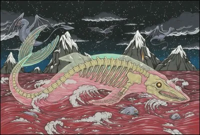 Le Bake-Kujira est un yōkai ressemblant au squelette animé d'animal marin. Duquel ?