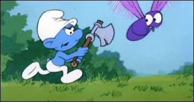 À cause de quel insecte le Schtroumpf grognon est-il grognon ?