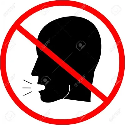 Quand le professeur veut indiquer qu'il faut arrêter de discuter, que dit-il ?