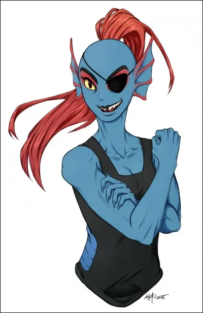 De qui Undyne est-il amoureux ?