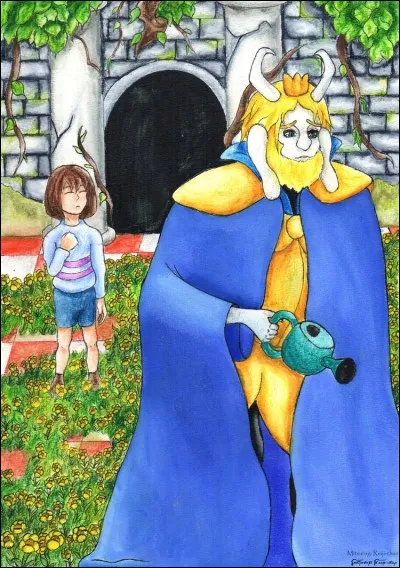 Où est apparu pour la première fois Flowey ?