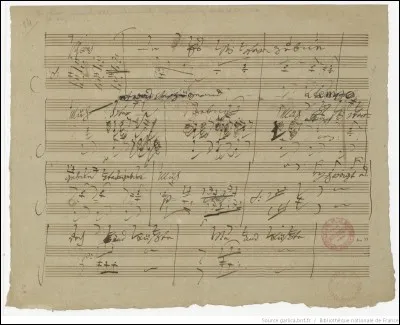 Quel est le nom de la composition musicale pour chur mixte et orchestre que Nietzsche publie en 1887 ?